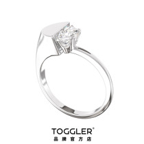 TOGGLER 20AW New Collection Whisper Intimacy Original Half Diamond Half Seal Intimacy Ring