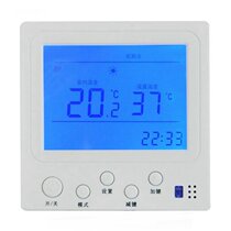 Laike electric heating LCD thermostat Heating cable temperature controller Carbon crystal wall heating electric film temperature control switch