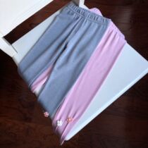 D2003 childrens leggings Girls de velvet trousers-3 26