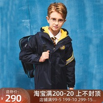 Eaton Gide school uniform childrens winter off-duty dual-use jacket Wang Junkai with the same school uniform stormtrooper 10X013