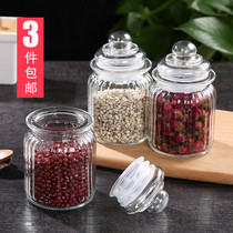 Glass bottle sealed canned grain storage canned food for pickle candy candy candy bottle pickle jar