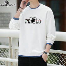 Paul Flagship Store Official Necropolis Male Round Collar Fake two T-shirts Mens spring Pure Cotton 100 Lap Casual Clothes