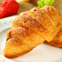 Turkey imported croissant bag cherry chocolate-flavored hand-torn buns breakfast snack combination