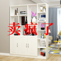 Living room screen cabinet against the wall Wine cabinet Modern simple foyer hall cabinet Double-sided shoe cabinet Partition cabinet Door entrance cabinet