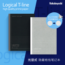 nakabayashi Zhonglin Japan logic notebook portable business notepad work line set stationery supplies slash notebook