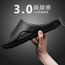 Li Ning slippers men summer waterproof tide outdoor wear non-slip soft sandals clap shoes women AGAR007