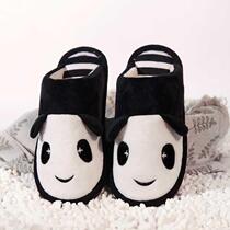 Panda Cotton Slippers Cute Couple Home Male Parenting New Indoor Winter Season Warm Women Cartoon Plush Korean version
