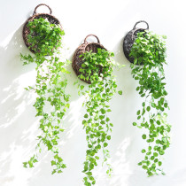 Creative wall-mounted plant flower basket home balcony clothing shop wall decoration guest restaurant wall hanging wall decoration