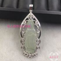 Private jewellery customised to stone to process 925 silver 18k gold emerald jade studded ring pendant ear nail holder