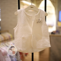 Direct mail ETTOI Korea Pegus childrens clothing 21 winter childrens home two-sided vest 711304