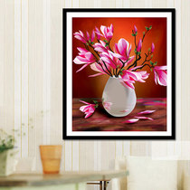 Restaurant Cross embroidered floral series 2021 new lines embroidered half embroidered living room small pieces own embroidered bedroom 2022 handmade