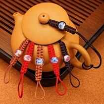 Purple Sand Pot Rope Handmade Kongfu Tea With Spare Parts Tea Road Teapot Lid Rope Teapot Rope Tying Pot