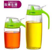 ROBO Lebo leak-proof glass oil bottle soy sauce bottle liquid seasoning bottle vinegar bottle does not hang oil kitchen supplies