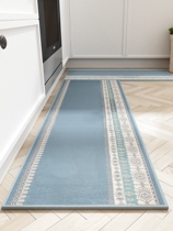 Kitchen ground mat anti-oil waterproof strip footbed Sub-brief about modern kitchen carpets Home Dirty Water Resistant Anti-Slip Mat