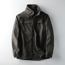 Foreign trade tail single male cut standard cattle goods soft shell jacket windproof waterproof winter export original single tooling jacket jacket