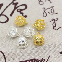 12 * 15mm alloy hollow bell pendant color plating diy ancient hair accessories accessories material