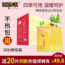 Big aunt warm paste treasure paste menstrual period female moxa moxibustion Palace warm paste Palace cold conditioning self-heating warm cold body paste