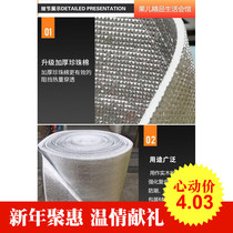 Insulation film heat insulation film food tin foam takeaway Pearl cotton aluminum film insulation packaging film roof Tiantaiyang