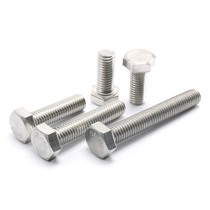 304 stainless steel full tooth outer hexagonal screw hexagonal head bolt M6M8M10 * 110x120x150x180x200