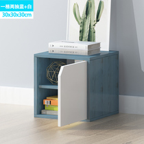 Simple bookcase bookshelf landing simple storage rack storage small cabinet free grid combination cabinet saving space students