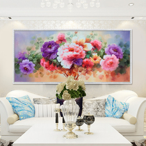 Peony flower blossoms rich diamond painting full diamond new 5D new 2020 cross stitch diamond embroidery living room simple modern