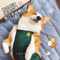 Dog clothes Summer Puppy Puppy belly Belly Waterproof Pet Raincoat Kokie Guard tummy Chill T price