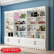 Combination cabinet shelves European-style mother and baby store cabinet display rack fashion display nail shop multi-layer commercial custom-made atmosphere