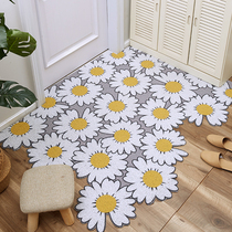 Kushun PVC wire ring floor mat door mat Nordic entry door ins Net red entrance door household foot pad plastic
