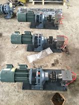 RT series melt metering pump hot melt glue pump temperature control probe high temperature pump melt blowing pump electric heating pump