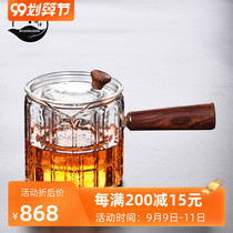 ROADMAKER high temperature resistant glass bubble teapot electric pottery stove cooking double-purpose bubble teapot household anti-scalding tea maker