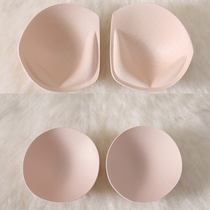 Japanese Vest Style Underwear Mat Thick Breast Pads Yoga Clothes Bra Breathable Sponge Cushion Round Triangular Inserts