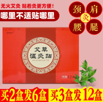 Moxibustion paste leaf paste Warm moxibustion stick moxibustion moxibustion warm body stick cervical vertebra paste wormwood paste