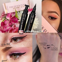 Quick Flick American lazy seal eye tail double-head eyeliner pen waterproof and sweatproof