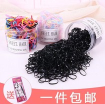 Tie head elephant skin towel Rubber band Disposable rubber band hair rope Black hair ring elastic children tie hair adult