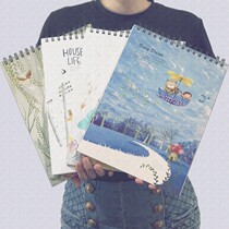 50 pieces of art sketch paper painting paper gouache color lead painting paper watercolor paper 8 four eight open 4A 4 books