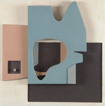 A172 (USA) Gertrude Greene picture abstract painting collage oil painting HD material Gallery