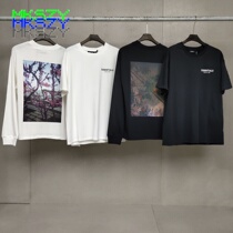 MKSZY autonomous ESSENTIALS double line Flower High Street wind long sleeve T-shirt