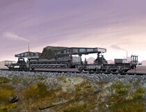 Full head trumpeter HOBBYBOSS tank assembly model 82906 1:72 Carl gun transport vehicle