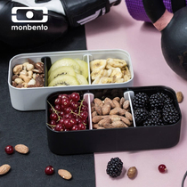 French monbento lunch box Lunch box partition accessories Top cover Middle cover Microwave top cover with air hole