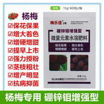 Bayberry Special Plum lejia rare earth additive boron zinc molybdenum flower protection fruit swelling coloring sweetening hard and high yield harvest