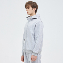 Fun outdoor fleece mens autumn and winter 2020 New loose warm hooded sweater plus velvet toppadded windproof jacket