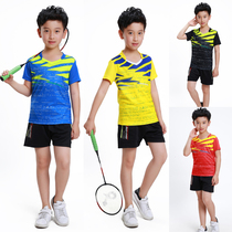 Summer new event Weier childrens badminton uniforms men and women student uniforms volleyball uniforms volleyball suit T-shirt shorts