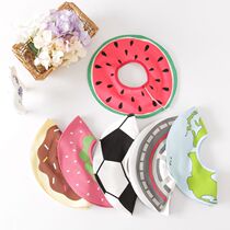 Baby saliva towel Male baby newborn summer thin section girls pure cotton waterproof bib Korean version of the foreign 360 degrees