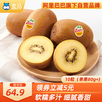 Box Ma Jiape New Zealand sunshine golden fruit kiwi fruit 10 fresh imported yellow heart kiwi fruit