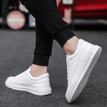 Tide men small white shoes winter trendy shoes Korean version of the trend leisure Joker basic junior high school students flat shoes men Street shoot