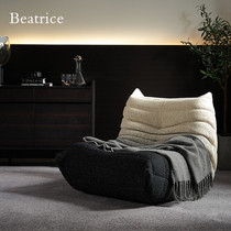 Nordic togo gradient caterpillar sofa modern minimalist living room net red creative lazy single chair balcony reclining chair