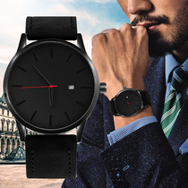 Leather Fashion Watch For Men Luxury Watches male Wristwatch
