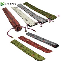 Wooden fan frame cotton and linen fan bag fan support process plastic fan seat folding fan base men and women universal fan support fan