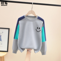 Boys sweatshirt 2022 Spring and autumn in casual ocean atmosphere handsome and relaxed CUHK Tong Wei clothes Childrens blouses childrens blouses spring clothing