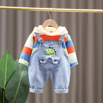 Childrens clothing boys autumn clothes foreign baby childrens trousers set childrens spring and autumn clothes mens baby Autumn suit